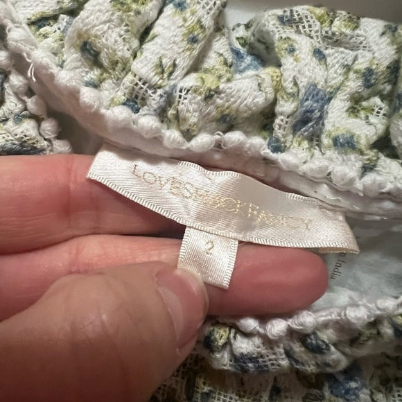 Loveshackfancy Stassie Dress White Garden Stream Size 2 - Picture 8 of 11